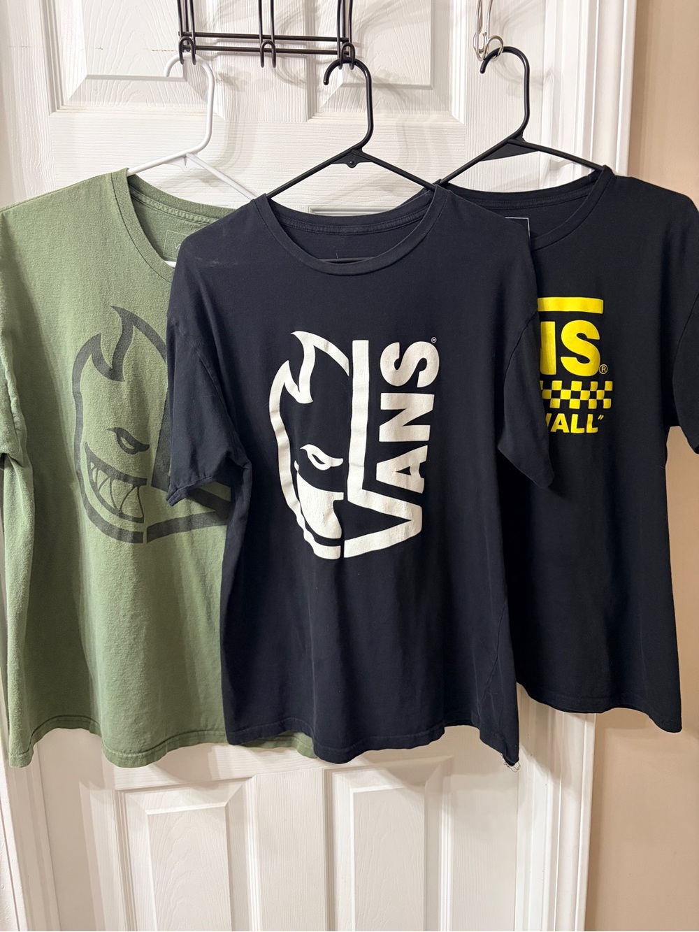 Bundle 3 VANS Spit Fire Collab & Off the Wall T Shirts Size L/XL
